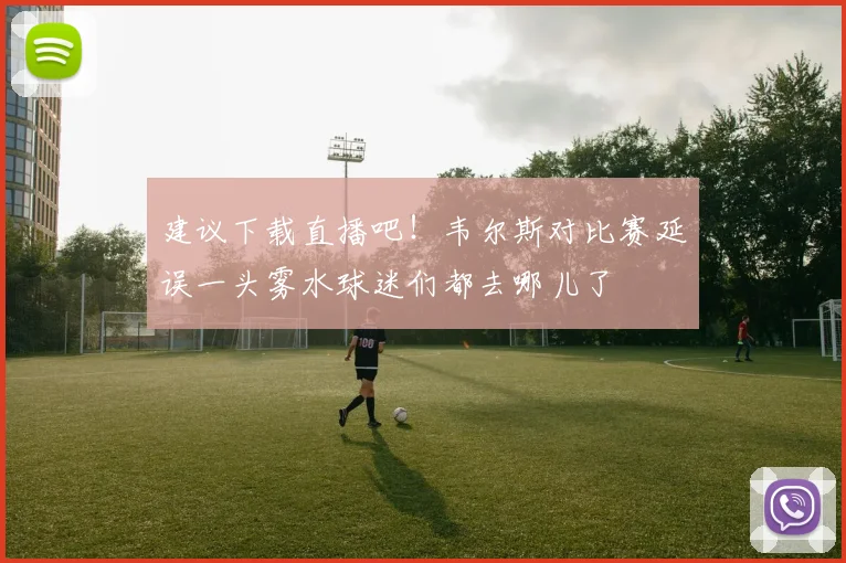 建议下载直播吧！韦尔斯对比赛延误一头雾水球迷们都去哪儿了