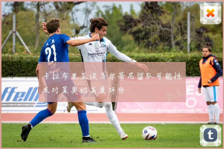 卡拉布里亚谈马尔蒂尼留队可能性及对莱奥的高度评价